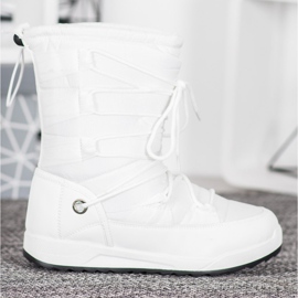 Small Swan Bottes de neige Moro blanche 2 Small Swan Bottes de neige Moro blanche 2