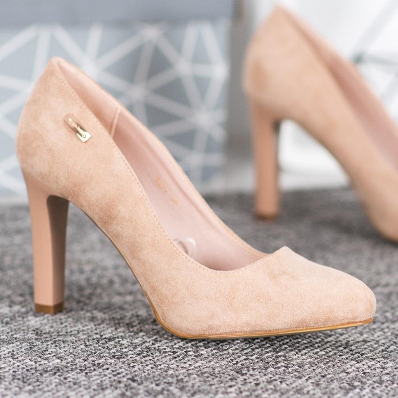 Sergio Leone Escarpins à la mode brun 1