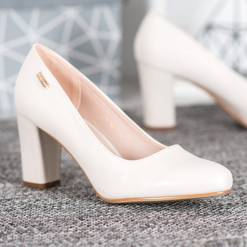 Sergio Leone Escarpins confortables sur un pilier brun 1