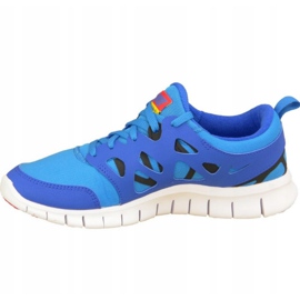 Nike Free 2 Gs W 443742-404 bleu 1