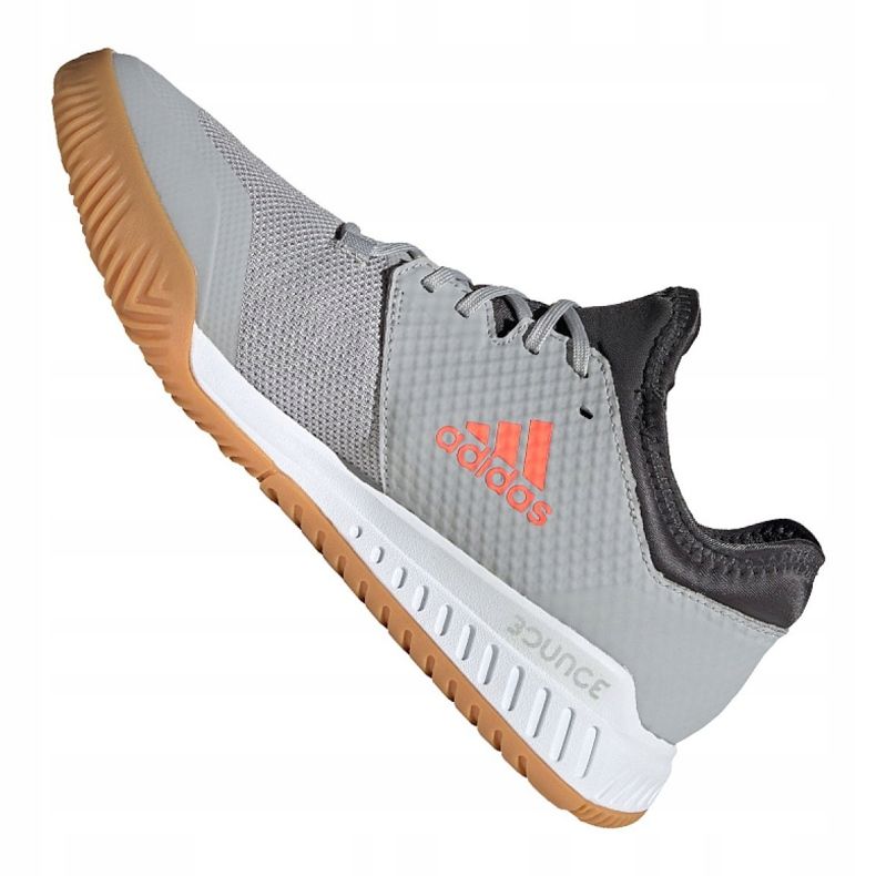 Chaussures Adidas Court Team Bounce M EF2643 gris gris 1 Chaussures Adidas Court Team Bounce M EF2643 gris gris 1