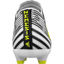 Chaussures de football Adidas Nemeziz 17.3 Fg M S80599 multicolore blanche 2