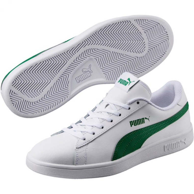 Puma Smash v2 LM 365215 03 blanc 1