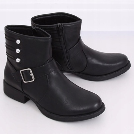 Bottes militaires noires ZW08 Noir le noir 1
