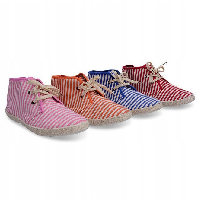 Bottes Semelle De Paille Baskets 2607 Bleu brun 1