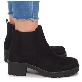 Bottes en daim B05 Noir le noir 1