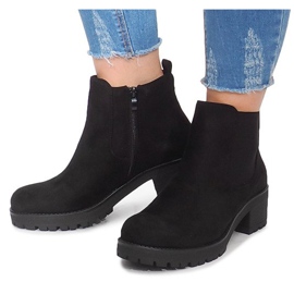 Bottes en daim B05 Noir le noir 4
