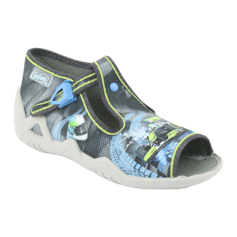 Chaussures enfant Befado 217P102 bleu gris vert 1 Chaussures enfant Befado 217P102 bleu gris vert 1