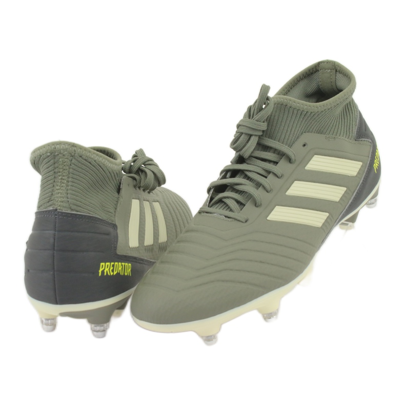Chaussures de foot Adidas Predator 19.3 Sg M EG2830 vert 3 Chaussures de foot Adidas Predator 19.3 Sg M EG2830 vert 3