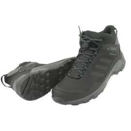 Chaussures Adidas Terrex Eastrail Mid Gtx M F36760 noir gris 5