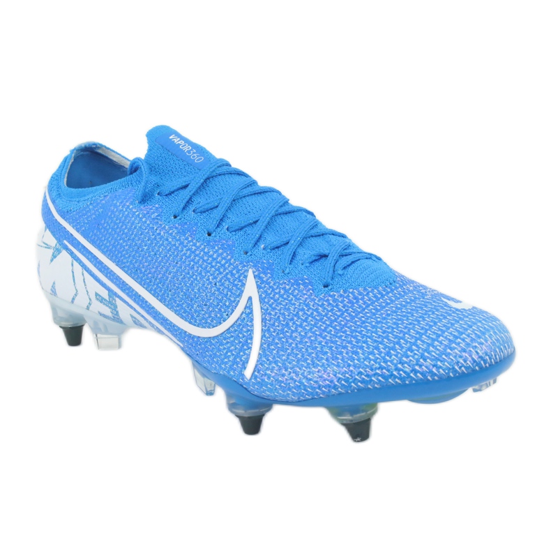 Nike Mercurial Vapor 13 Elite SG-Pro Ac M AT7899 414 chaussures de football bleu 1 Nike Mercurial Vapor 13 Elite SG-Pro Ac M AT7899 414 chaussures de football bleu 1