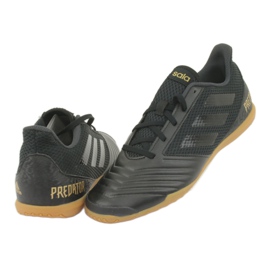 Chaussures indoor adidas Predator 19.4 In Sala M F35633 noir 4