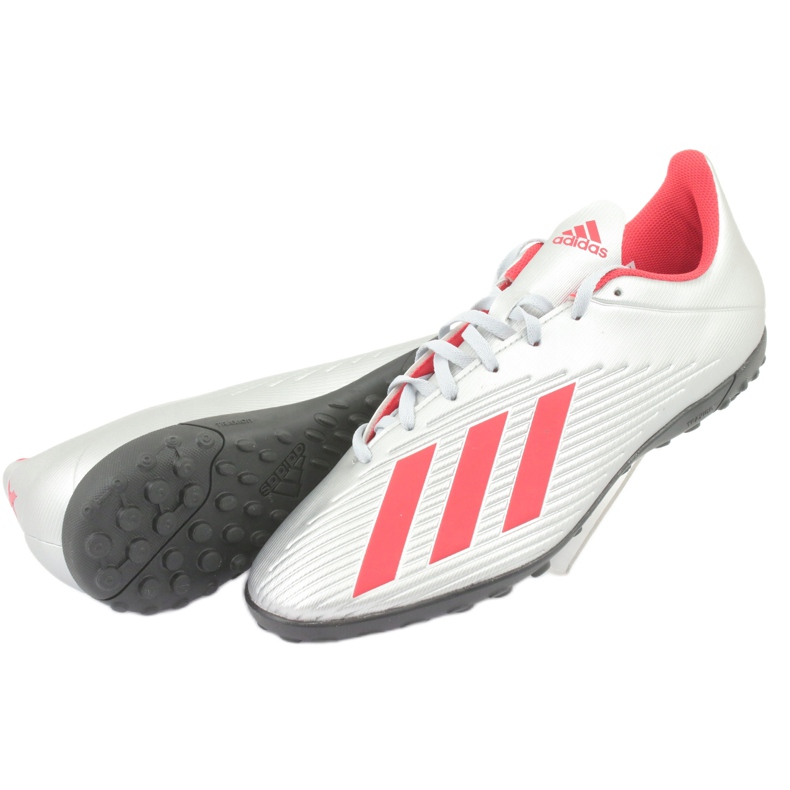 Chaussures de foot Adidas X 19.4 Tf M F35344 argent 5 Chaussures de foot Adidas X 19.4 Tf M F35344 argent 5