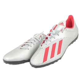 Chaussures de foot Adidas X 19.4 Tf M F35344 argent 3