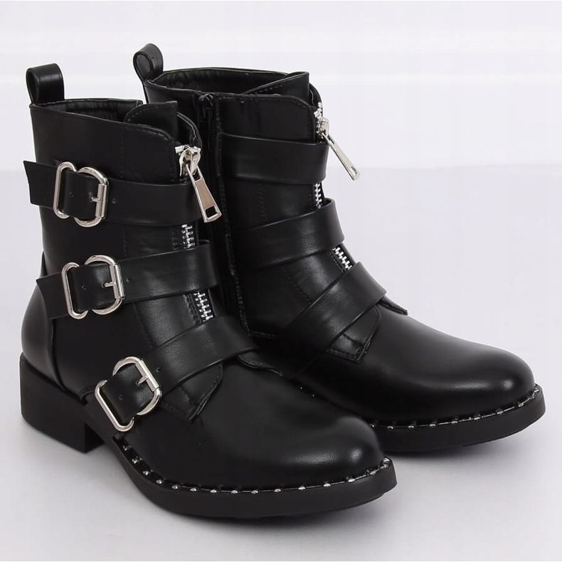 Bottes militaires noires NC851 Noir le noir 1