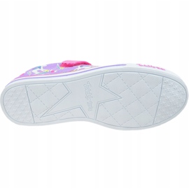 Chaussures Skechers Sparkle Lite Jr 20212L-LVMT violet 3