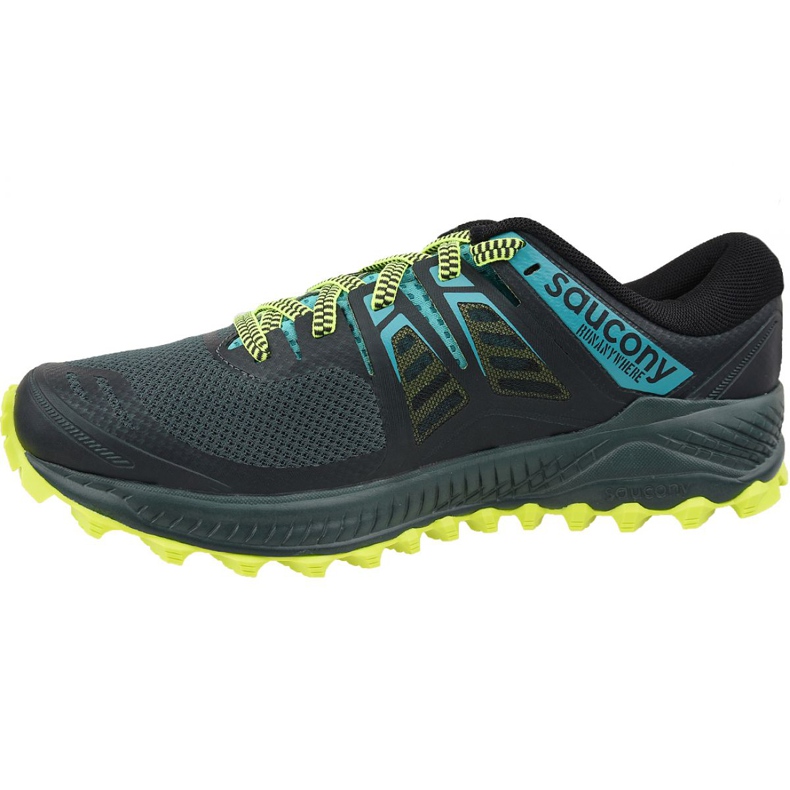 Chaussures Saucony Peregrine Iso M S20483-37 le noir multicolore 1