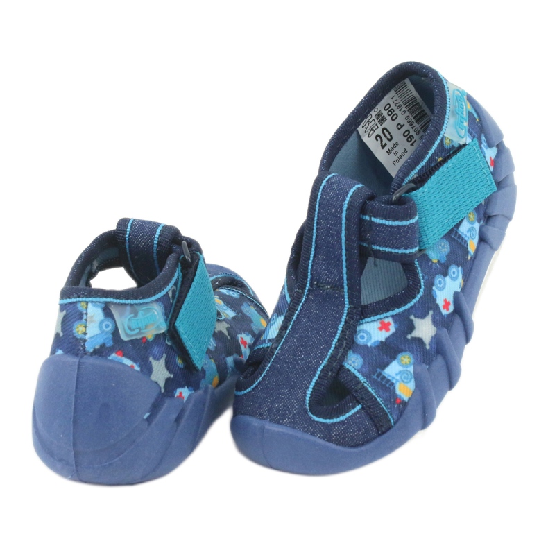 Sandales pour enfants Befado 190P090 bleu marine bleu 4