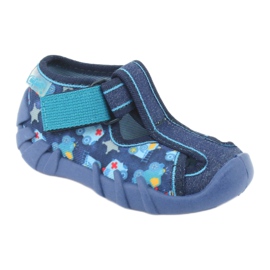 Sandales pour enfants Befado 190P090 bleu marine bleu 1