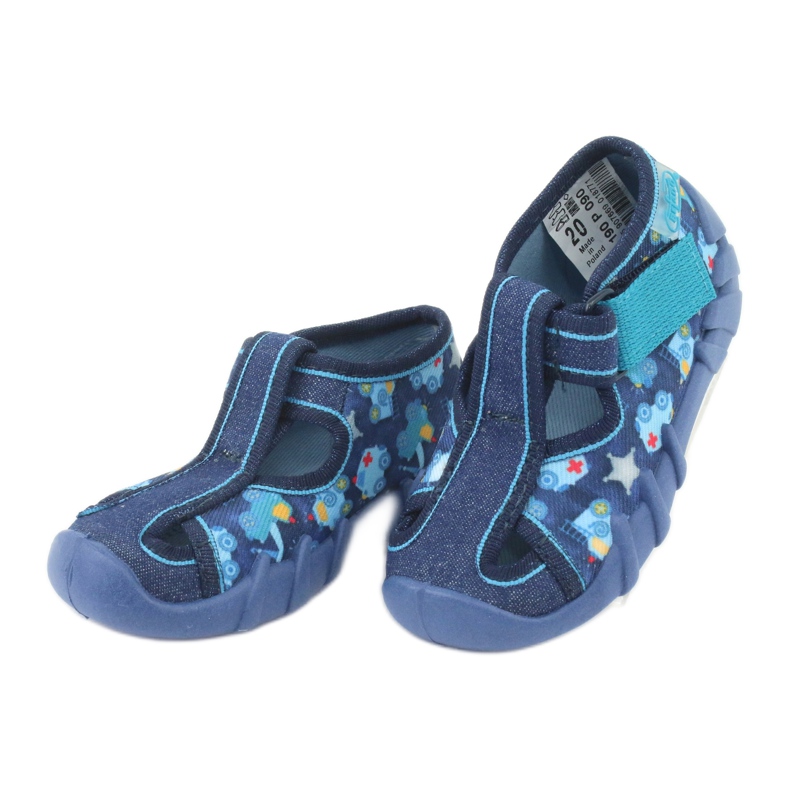 Sandales pour enfants Befado 190P090 bleu marine bleu 3