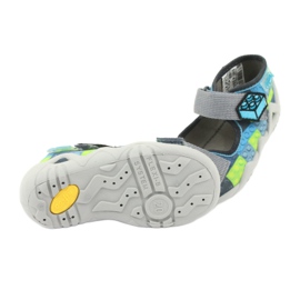 Chaussures enfant Befado jaune 250P093 bleu gris multicolore 6