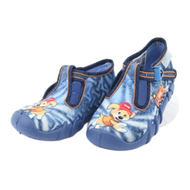 Chaussures enfant Befado 110P354 rouge bleu orange 3