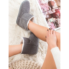 Chaussons VINCEZA gris 1