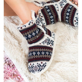 Chaussons chauds VINCEZA multicolore 2 Chaussons chauds VINCEZA multicolore 2