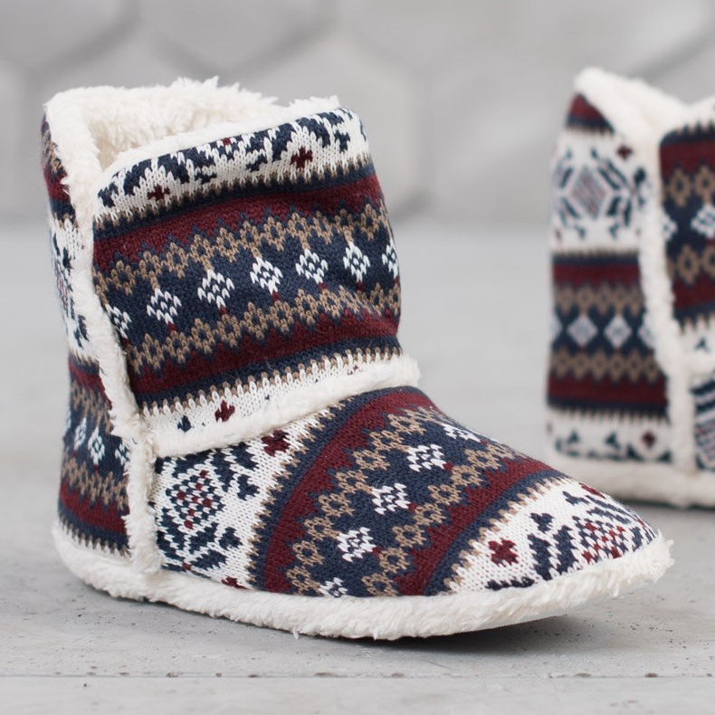 Chaussons chauds VINCEZA multicolore 1 Chaussons chauds VINCEZA multicolore 1