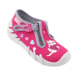 Chaussures enfant Befado 110P335 rose gris 2 Chaussures enfant Befado 110P335 rose gris 2