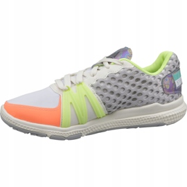 Chaussures Adidas Ively Stellasport W S42031 blanche orange gris vert 1 Chaussures Adidas Ively Stellasport W S42031 blanche orange gris vert 1