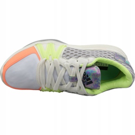 Chaussures Adidas Ively Stellasport W S42031 blanche orange gris vert 2 Chaussures Adidas Ively Stellasport W S42031 blanche orange gris vert 2