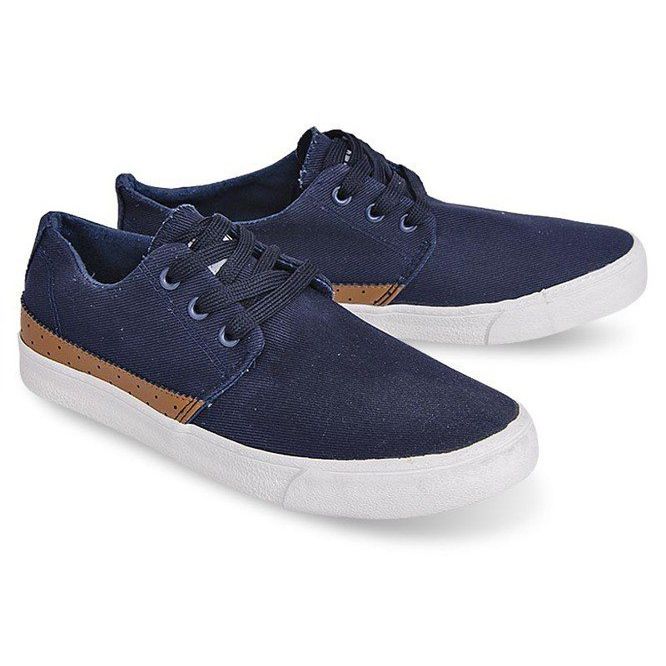 Baskets Décontractées Textile Y010 Bleu bleu marin 1