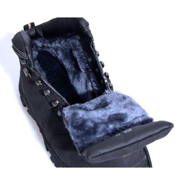 Bottes Chaudes Trekking Avec Fourrure A58 Noir le noir 2