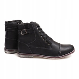 Bottes Hautes Chaudes Attachées 85787 Noir le noir 1