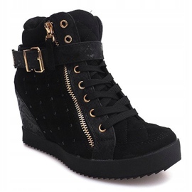 Baskets Compensées 6227-Y Noir le noir 3