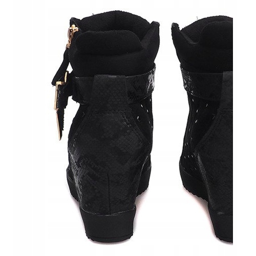 Baskets Compensées 6227-Y Noir le noir 2