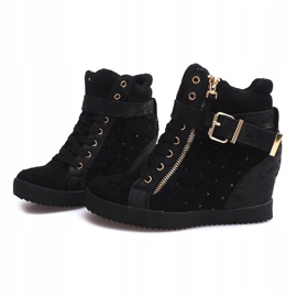 Baskets Compensées 6227-Y Noir le noir 4