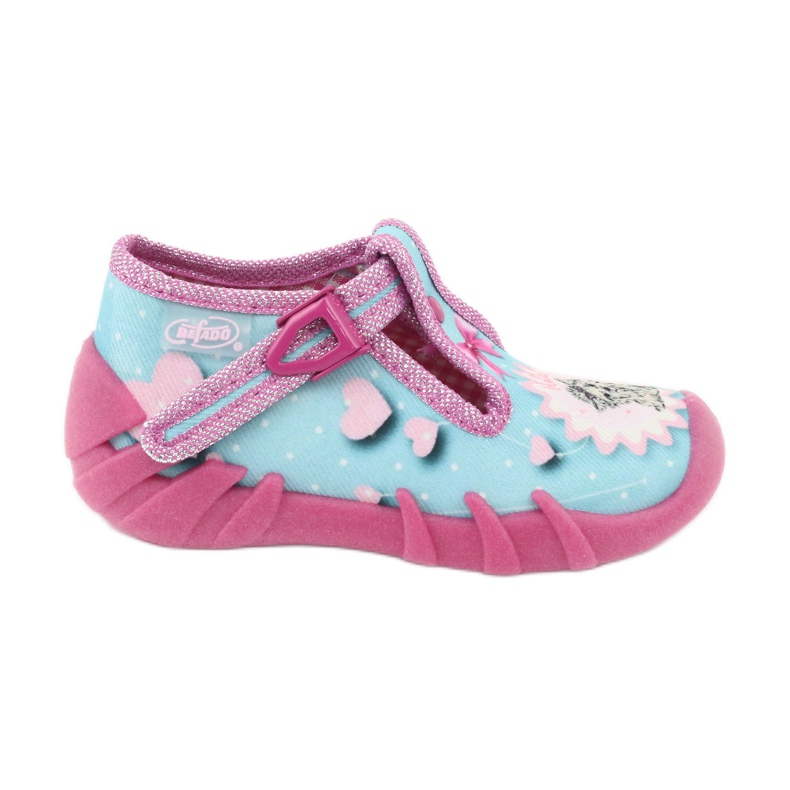 Chaussures enfant Befado 110P358 bleu rose 1 Chaussures enfant Befado 110P358 bleu rose 1