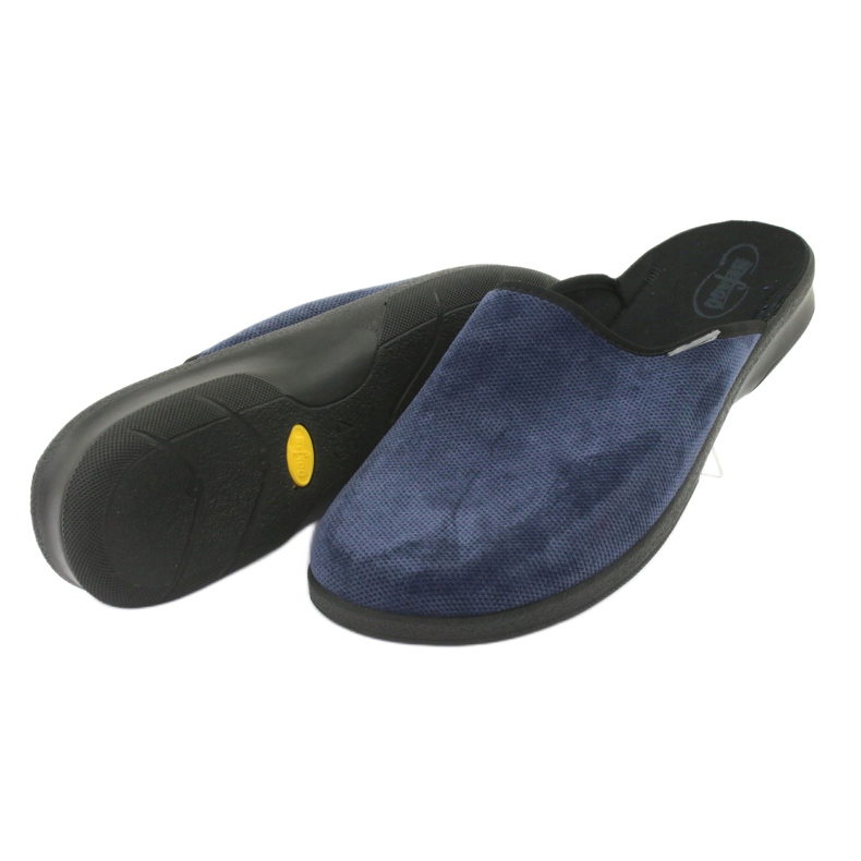 Befado chaussures pour hommes pu 548M018 noir bleu marine 5