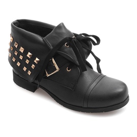 Boots 2W1 Avec Clous 1621 Noir le noir 7