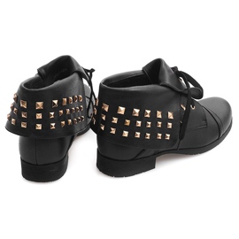 Boots 2W1 Avec Clous 1621 Noir le noir 10