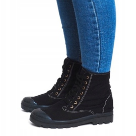 Bottes Trapery Timberki 7-84967 Noir le noir 3
