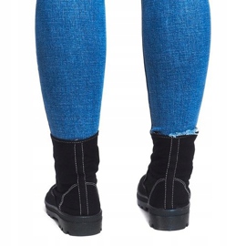 Bottes Trapery Timberki 7-84967 Noir le noir 4