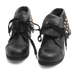 Boots 2W1 Avec Clous 1621 Noir le noir 8