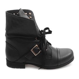 Boots 2W1 Avec Clous 1621 Noir le noir 11
