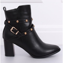 Bottines noires à talon 7968-GA Noir 2