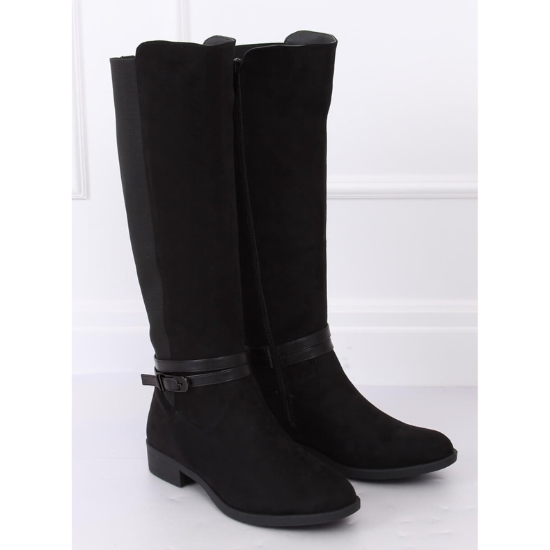 Bottes noires pour femmes NC709 Noir le noir 2
