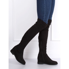 Cuissardes sur un compensé noir caché NS076P Noir le noir 1