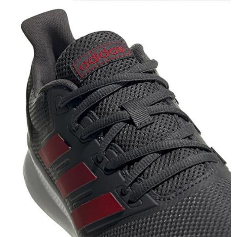 Chaussures de course adidas Runfalcon M EG8602 rouge gris 1